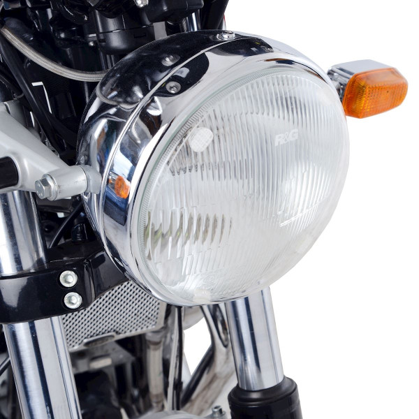 R&G Headlight Shield for Ducati Scrambler 1100 '18-, Royal Enfield Interceptor 650 ’19-